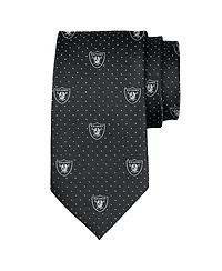 J. Palmer Men's Las Vegas Raiders Game Day Polka Dot Tie