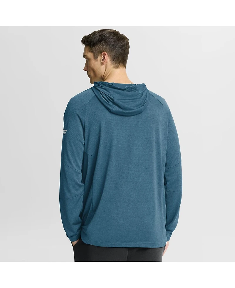 Fanatics Men's Teal San Jose Sharks Authentic Pro Rink Raglan Hoodie