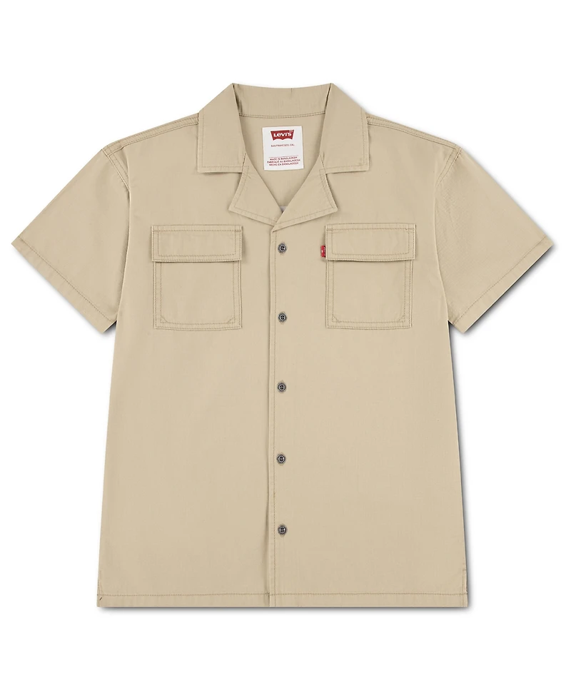Levi's Boys' 8-20 Short-Sleeve Utility Shirt