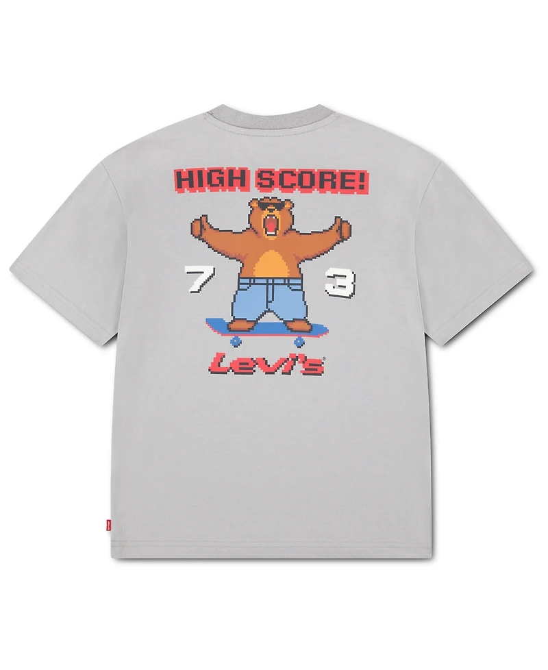 Levi's Boys 8-20 Pixelated Bear Short-Sleeve T-Shirt