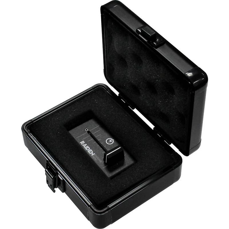 Odyssey Innovative Designs Krom Series Compact Utility Accessory Case with Interior Diced Foam and 5x3x1.5" Interior