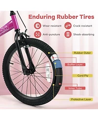 Slickblue Toddler Easy-Learn Bike with Detachable Training Wheels