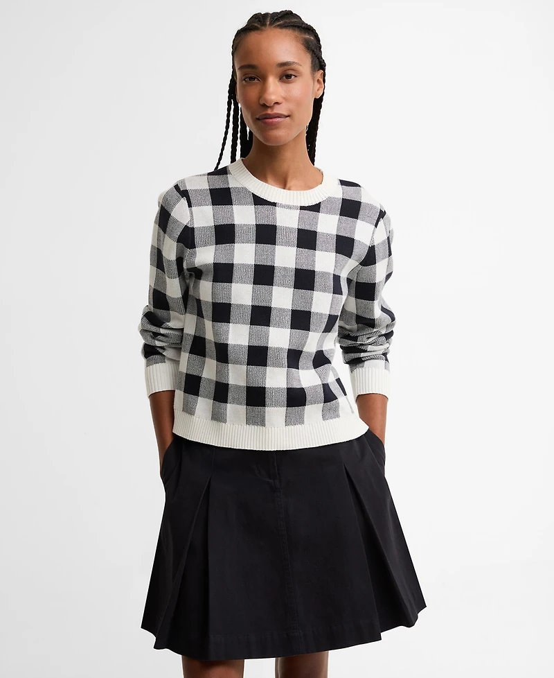barbour avebury knitted jumper