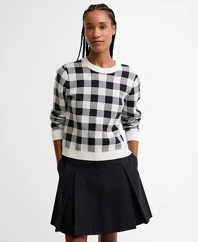 barbour avebury knitted jumper