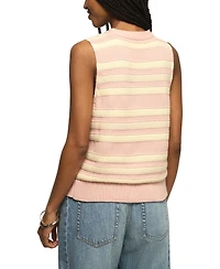 Lucky Brand Women's Sleeveless V-Neck Sweater Vest