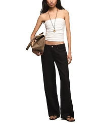 Lucky Brand Women's Baggy Wide Leg Pants