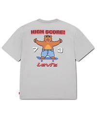 Levi's Boys' 4-7 Pixelated Bear Short-Sleeve T-Shirt