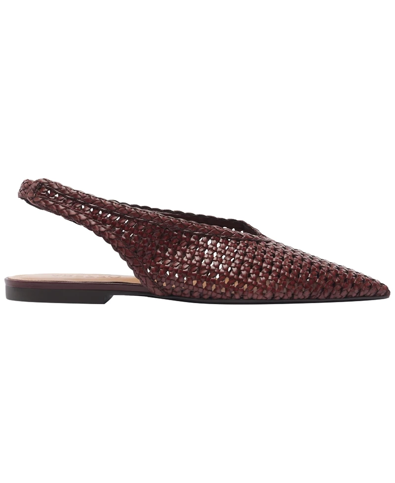 Arezzo Women's Eva Slingback Ballet Flats