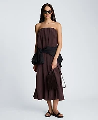Kenneth Cole Women's Strapless Maxi Dress