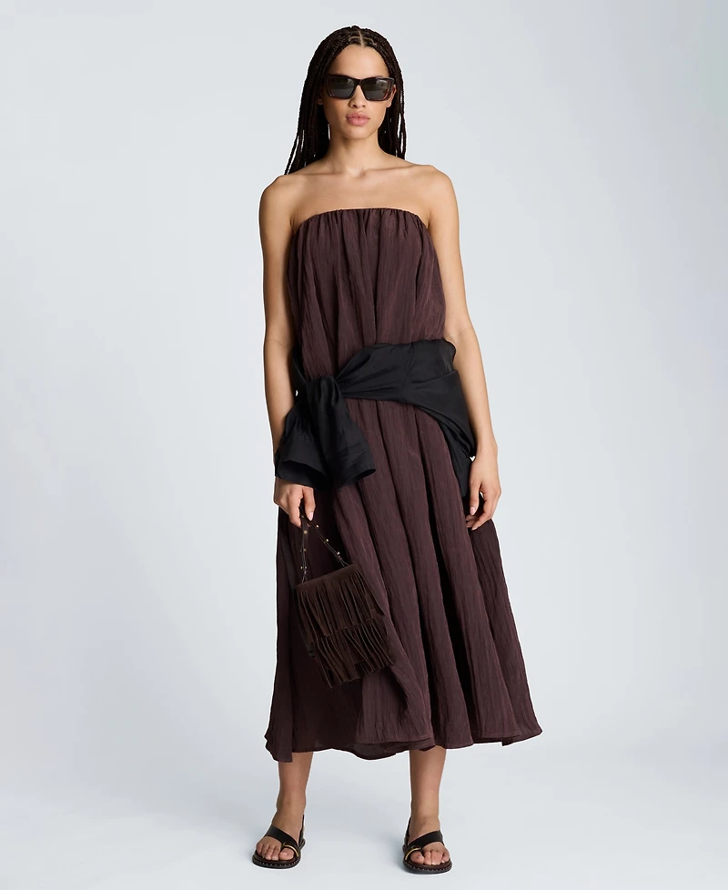 Kenneth Cole Women's Strapless Maxi Dress