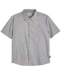 Scotch & Soda Men's Short-Sleeve Embroidered Shirt