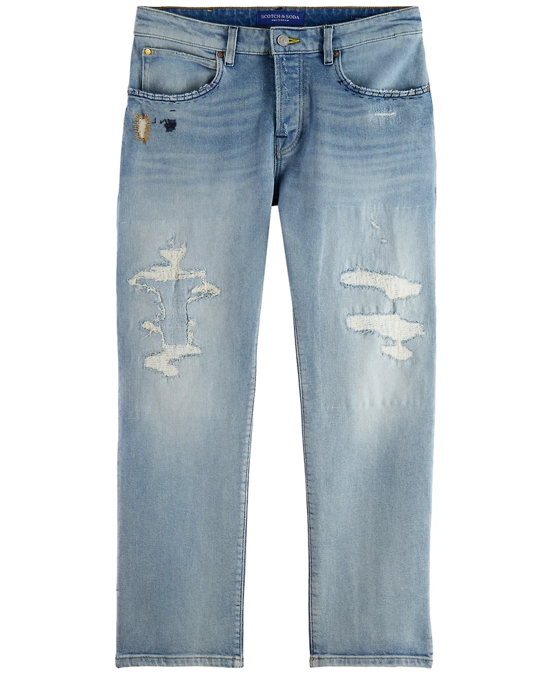 Scotch & Soda Men's The Zee Straight-Fit Denim Jeans