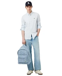 Lacoste Men's Denim Laptop Backpack