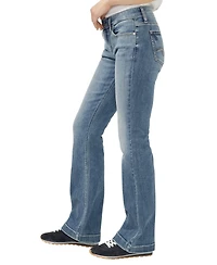 Silver Jeans Co. Women's Elyse Mid-Rise Bootcut