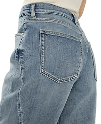 Silver Jeans Co. Women's Barrel Mid Rise Shorts