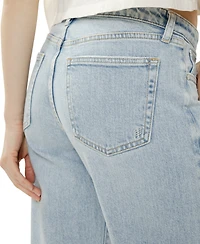 Silver Jeans Co. Women's Loose & Low Rise Straight Leg