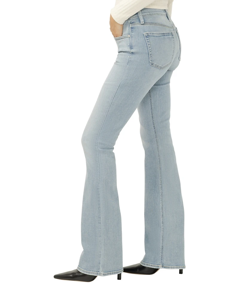 Silver Jeans Co. Women's Suki Mid Rise Bootcut Luxe Stretch