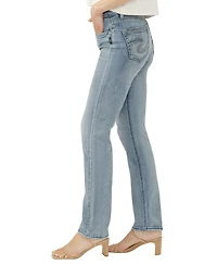Silver Jeans Co. Women's Avery High Rise Classic Straight Jeans