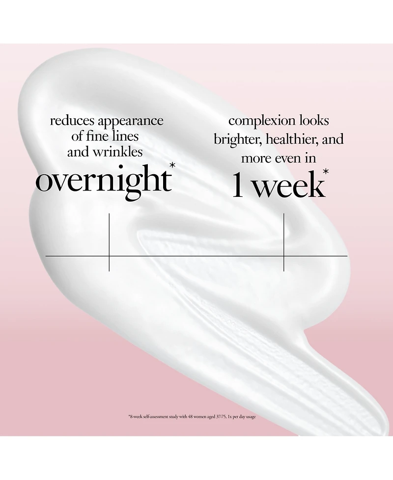 philosophy Anti-Wrinkle Miracle Worker+ Line-Correcting Overnight Cream, 2-oz.