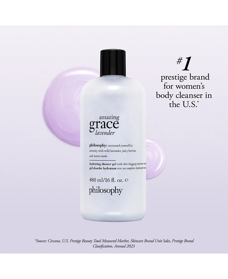 philosophy Amazing Grace Lavender Hydrating Shower Gel
