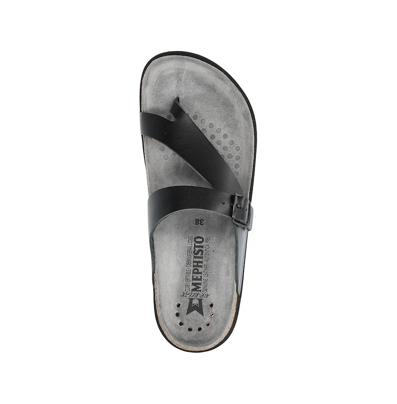 Mephisto Women's Helen Plus Sandal Full-Grain Leather Wide Fit