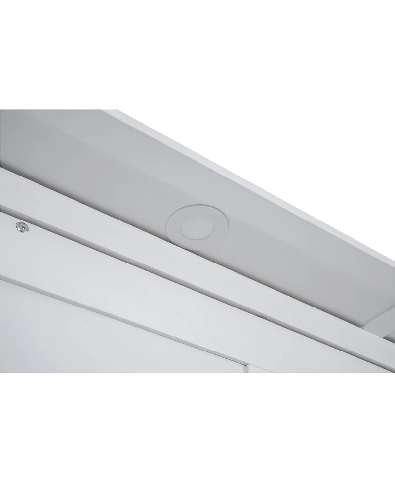 Streamdale Furniture Murphy Bed w/ Shelves and Led Lights