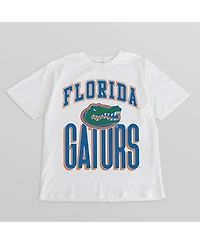 Gameday Couture Women's Cream Florida Gators Oversized Fierce Focus T-Shirt