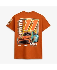 Joe Gibbs Racing Team Collection Men's Orange Denny Hamlin 11 Bob's Discount Furniture T-Shirt