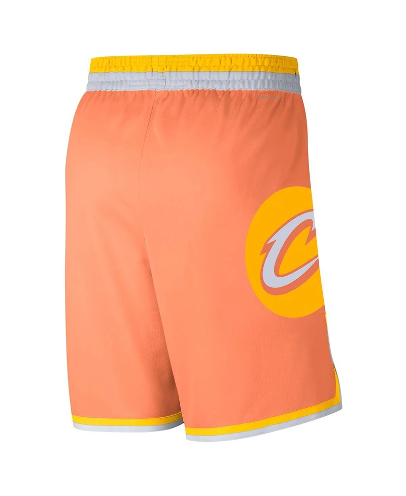 Nike Men's Orange Cleveland Cavaliers 2025/26 City Edition Remix Dri-fit Swingman Shorts