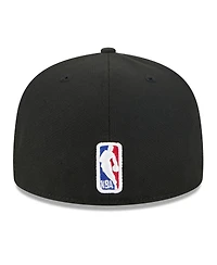 New Era Men's Black Atlanta Hawks 2025/26 City Edition 59FIFTY Fitted Hat