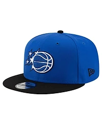 New Era Men's Blue/Black Orlando Magic Two-Tone 9FIFTY Snapback Hat