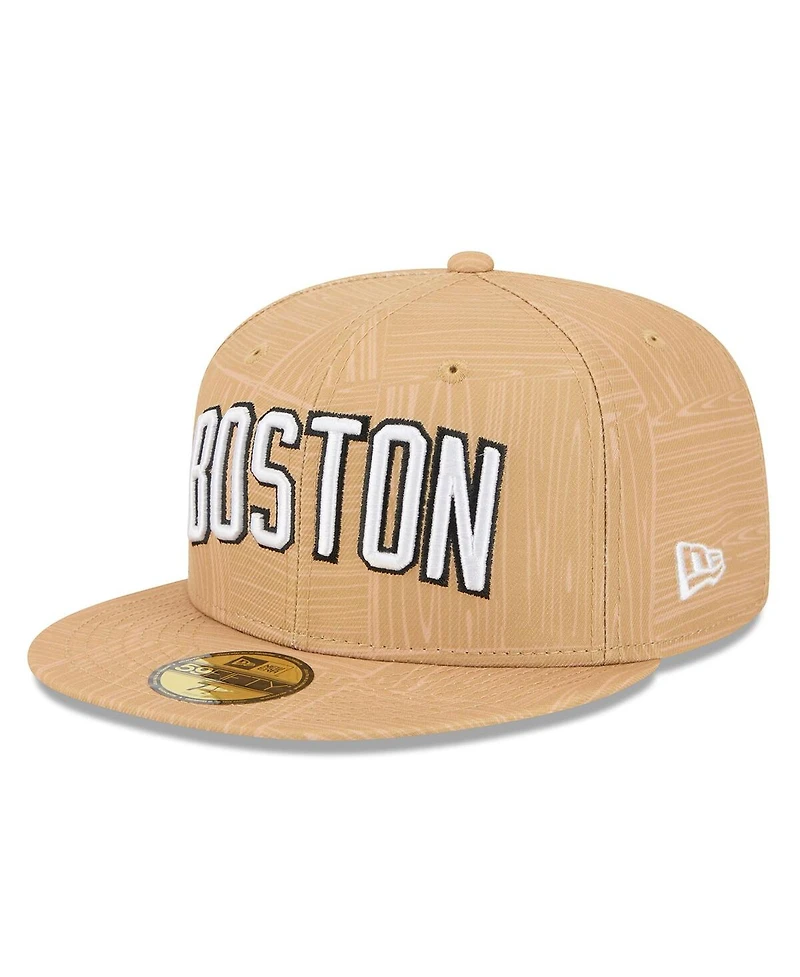 New Era Men's Gold Boston Celtics 2025/26 City Edition Alternate 59FIFTY Fitted Hat