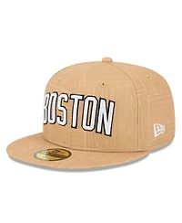 New Era Men's Gold Boston Celtics 2025/26 City Edition Alternate 59FIFTY Fitted Hat