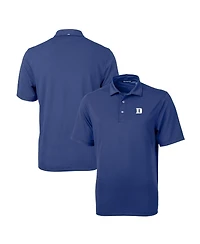 Cutter & Buck Men's Royal Duke Blue Devils Virtue Eco Pique DryTec Polo Shirt