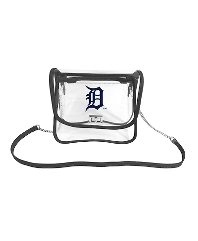 Logo Brands Detroit Tigers Sideline Clear Purse