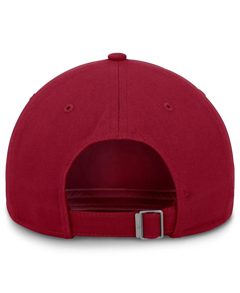 Jordan Men's Crimson Oklahoma Sooners Club Adjustable Hat