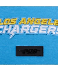 Pro Standard Men's Justin Herbert Powder Blue Los Angeles Chargers Fast Lane Name and Number Player T-Shirt