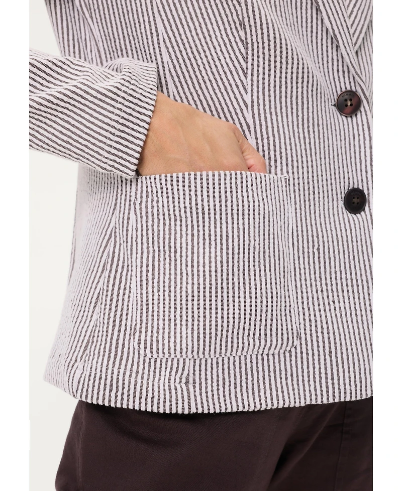 Olsen Women's Seersucker Blazer