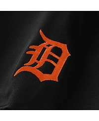 Fanatics Men's Black Detroit Tigers Big & Tall Pop Texture V-Neck T-Shirt