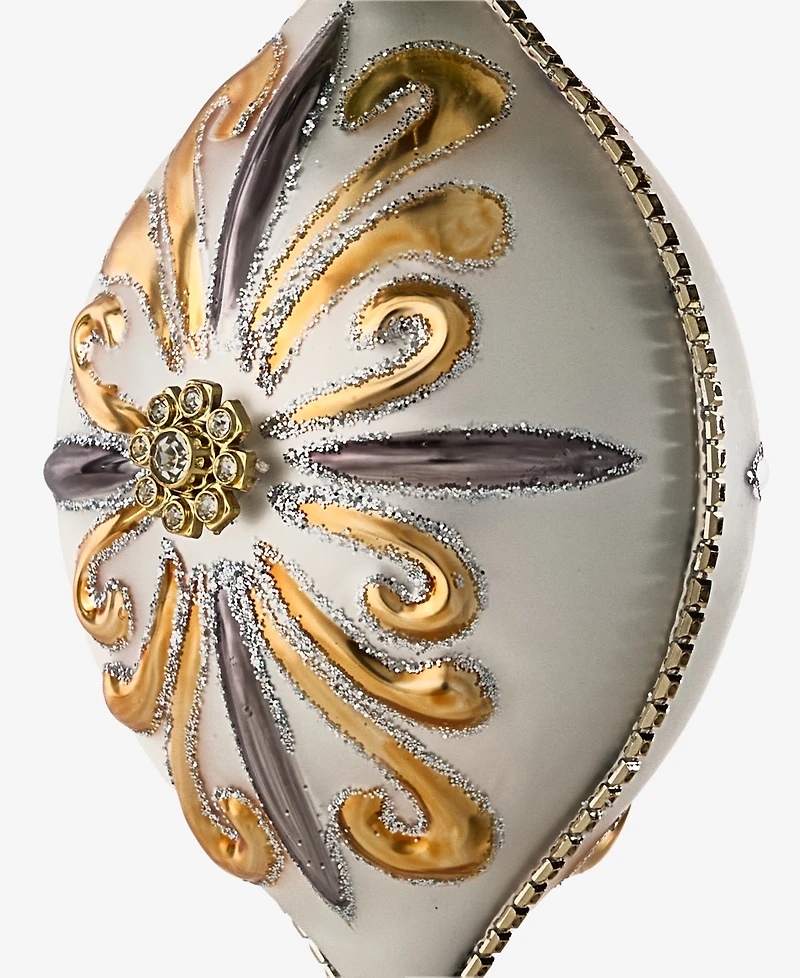 Holiday Lane Blessed with Snowflake Finial Ornament, Macy's Exclusive