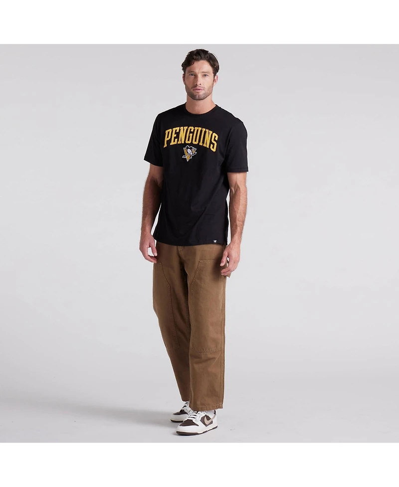 Fanatics Men's Black Pittsburgh Penguins Elevated Pima T-Shirt