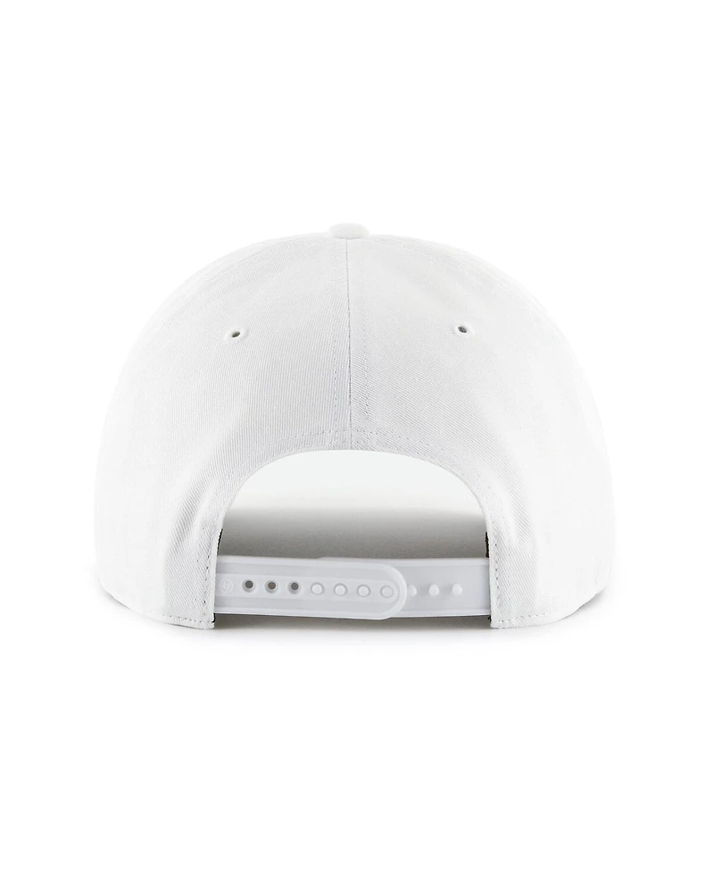 '47 Brand Men's White Miami Hurricanes Walk Tall Hitch Adjustable Hat