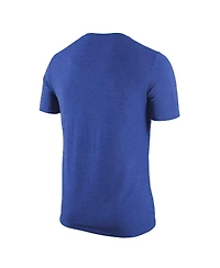 Nike Men's Heather Royal New York Knicks Tri-Blend T-Shirt