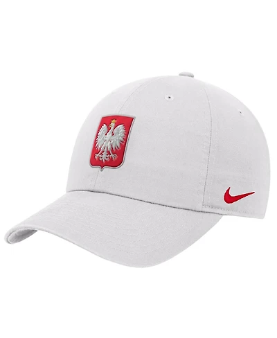 Nike Men's White Poland National Team Club Adjustable Hat