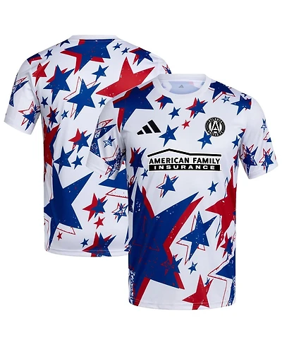 Adidas Men's White Atlanta United Fc 2026 Americana Pre-Match Jersey