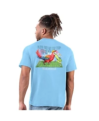 Margaritaville Men's Light Blue Los Angeles Rams Flip Flop T-Shirt