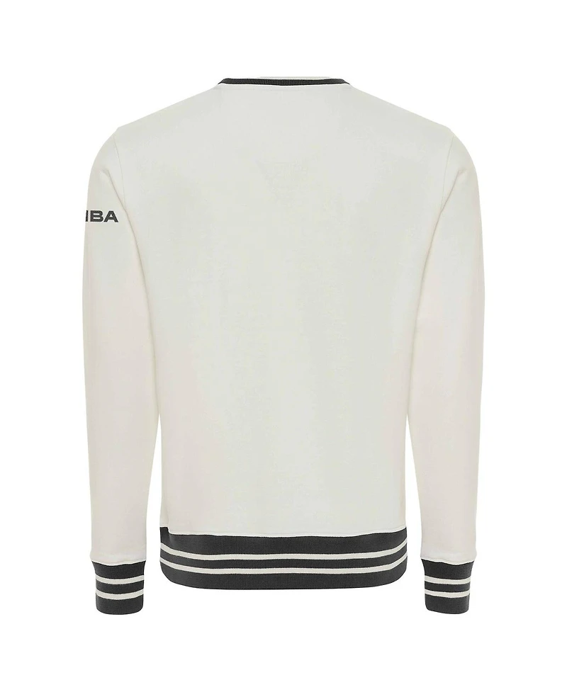 Sportiqe Men's and Women's Cream Wnba Athletic Club Collection French Terry Crew Sweatshirt