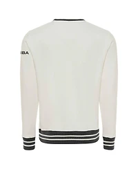 Sportiqe Men's and Women's Cream Wnba Athletic Club Collection French Terry Crew Sweatshirt