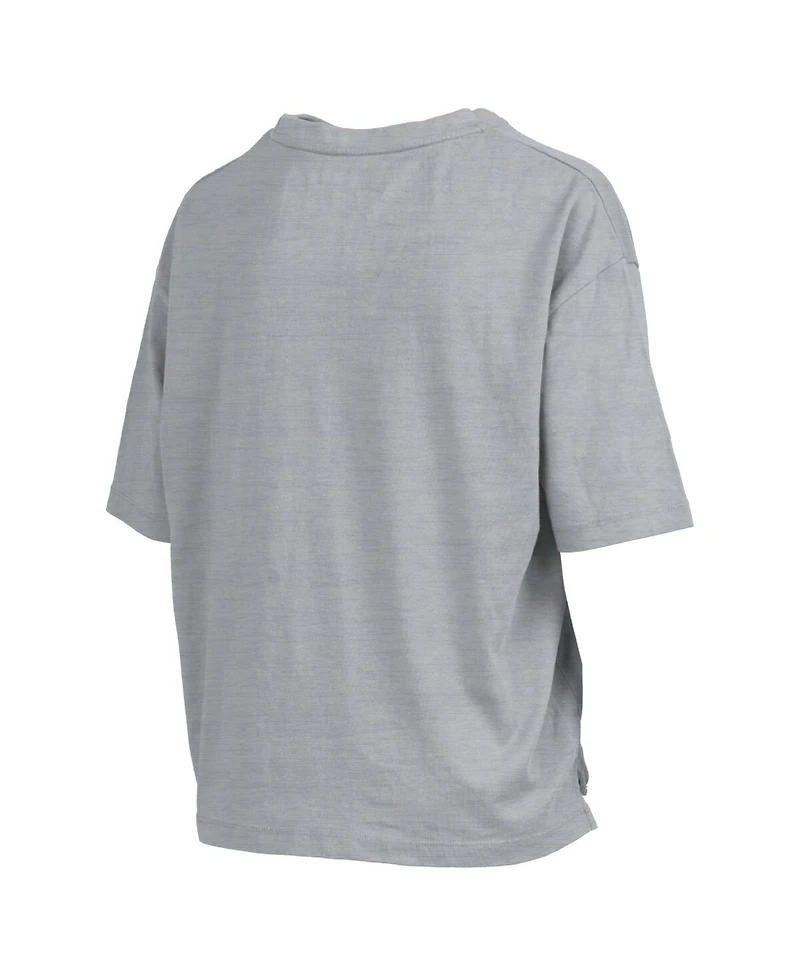 Pressbox Women's Gray Tennessee Volunteers Nelson T-Shirt