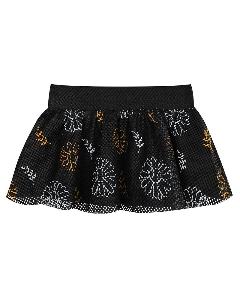 Outerstuff Baby Boys and Girls 3-Piece White/Black Pittsburgh Pirates Sweet Catcher Bodysuit, Headband Skirt Set